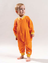 Grenouillère mousseline Orange 1 pcs